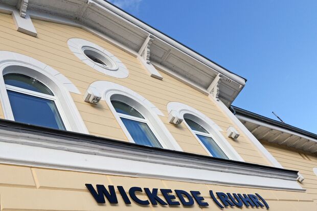 Der Bahnhof in Wickede FOTO: ANDREAS DUNKER