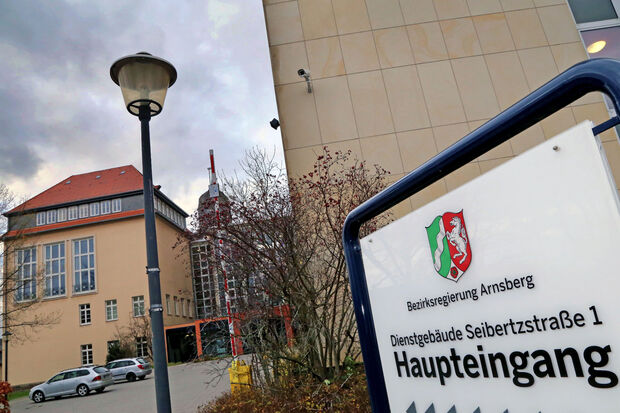 Dienstgebäude der Bezirksregierung in Arnsberg ARCHIVFOTO: ANDREAS DUNKER