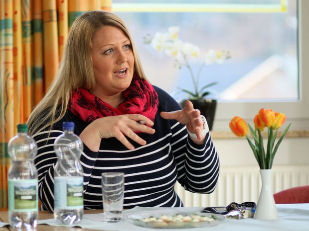 Einrichtungsleiterin Carolin Kraeling (35) vom Seniorenhaus St. Josef ARCHIVFOTO: ANDREAS DUNKER