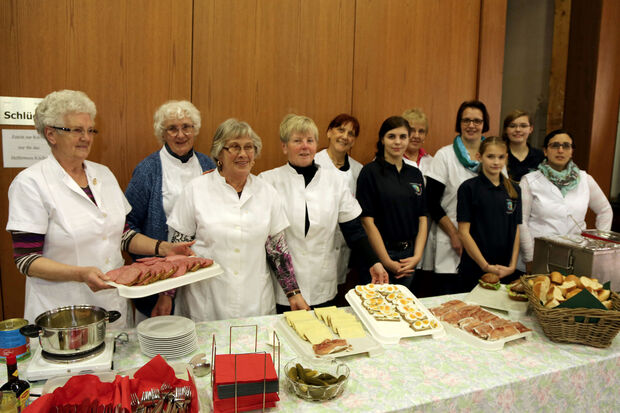 Die Helfer der Blutspende in Wickede (Ruhr) ARCHIVFOTO: ANDREAS DUNKER