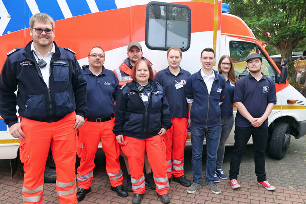 Mitglieder der Wickeder Rotkreuz-Gemeinschaft ARCHIVFOTO: ANDREAS DUNKER