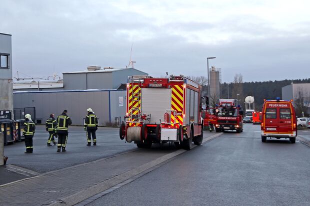 Feuerwehreinsatz in der Westerhaar in Wickede FOTO: CARINA WESTERWELLE