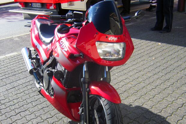 Schwerer Motorrad-Unfall am Sonntag in Wickede FOTO: POLIZEI