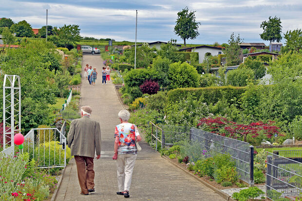 „Offene Gärten im Ruhrbogen“: Hier die Kleingartenanlage „Zum Ruhrblick“ in Wiehagen ARCHIVFOTO: ANDREAS DUNKER