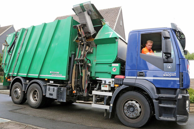 Müllabfuhr in Wickede ARCHIVFOTO: ANDREAS DUNKER