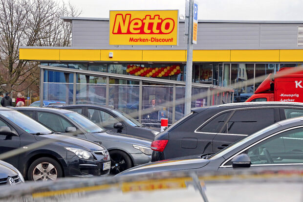 Blick in den neuen Netto-Markt am Waltringer Weg in Wickede FOTOS: ANDREAS DUNKER