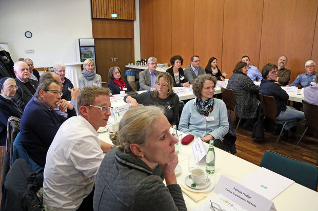 Teilnehmer am Regionaldialog "Pflege stärken" FOTO: ANDREAS DUNKER