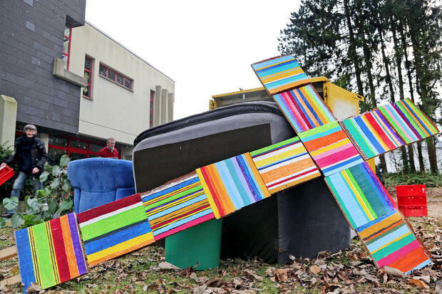 Beim Ausräumen des Roncalli-Hauses ARCHIVFOTO: ANDREAS DUNKER