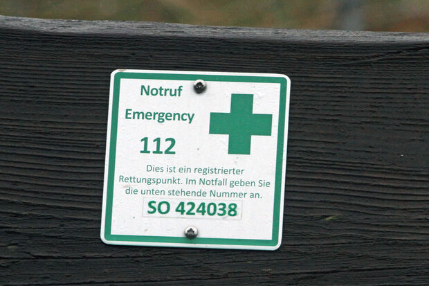 Ruhebänke sind auch „Rettungspunkte“ ARCHIVFOTO: ANDREAS DUNKER