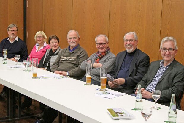 Mitglieder der Senioren-Union bei der aktuellen Versammlung – Vorne rechts: Vorsitzender Friedrich Neuhaus FOTO: ANDREAS DUNKER