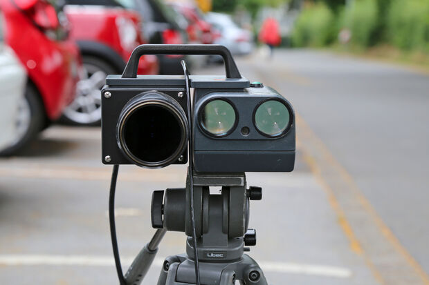 Radar-Meßgerät des Straßenverkehrsamtes der Kreisverwaltung Soest ARCHIVFOTO: ANDREAS DUNKER