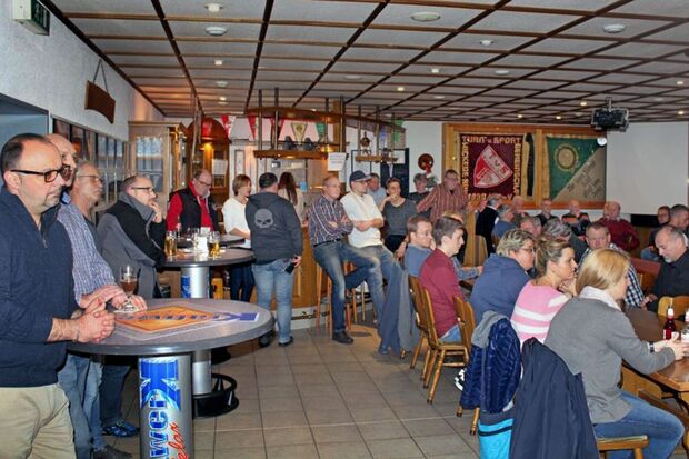 Die Mitgliederversammlung der Turn- und Sportgemeinschaft (TuS) Wickede (Ruhr) im Vereinsheim "Ohl Inn" FOTO: TUS WICKEDE