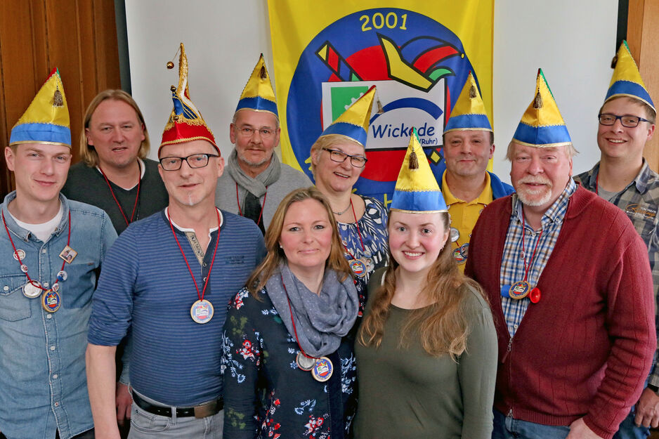 Der aktuelle Vorstand des WiKaVau im Jahre 2018 (von links): Tobias Borgmann, Christian Werft, Thomas Schmelzer, Alfred Grote, Jennifer Sporenberg, Barbara Schmelzer, Sarah Cavanagh, Andreas Siepmann, Dr. Uwe Stücker und Christian Koch. Es fehlt: Marion Uhde-Koch. FOTO: ANDREAS DUNKER