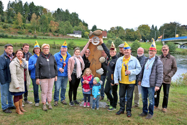 Der WiKaVau weihte die Skulptur-an-der-Ruhr ein. FOTO: ANDREAS DUNKER