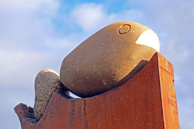 Detailaufnahme: Skulptur-an-der-Ruhr FOTO: ANDREAS DUNKER