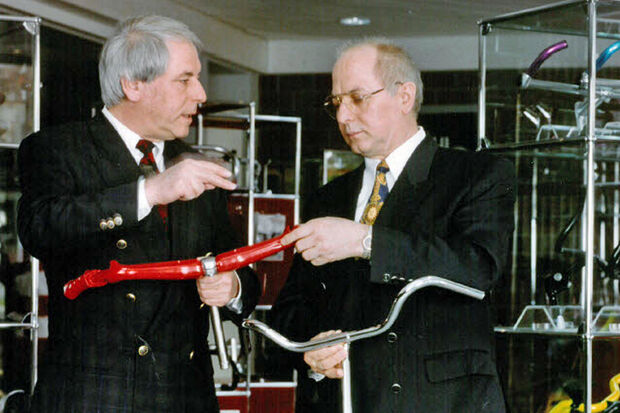 Die dritte Generation: Willi und Wolfgang Humpert ARCHIVFOTO: HUMPERT