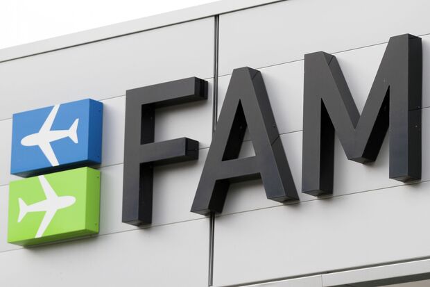 Logo des Flugplatzes Arnsberg-Menden (FAM) ARCHIVFOTO: ANDREAS DUNKER