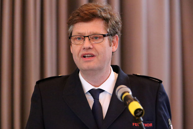Kreisbrandmeister Thomas Wienecke ARCHIVFOTO: ANDREAS DUNKER