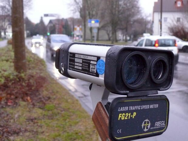Radarmessgerät FOTO: POLIZEI