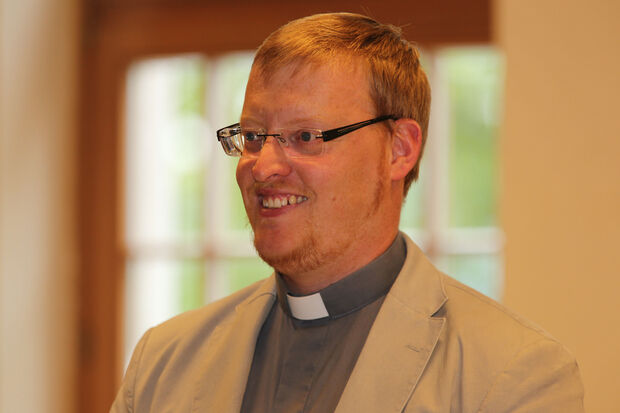 Vikar Alexander Plümpe FOTO: ANDREAS DUNKER