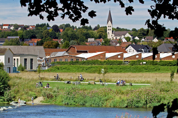 Der Ruhrtal-Radweg in Wickede ARCHIVFOTO: ANDREAS DUNKER