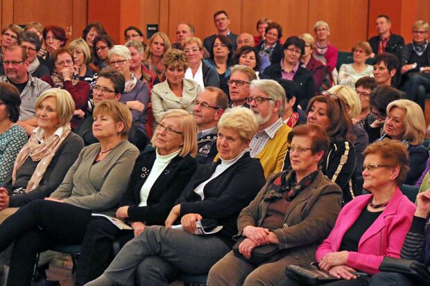 Blick ins Publikum FOTO: ANDREAS DUNKER