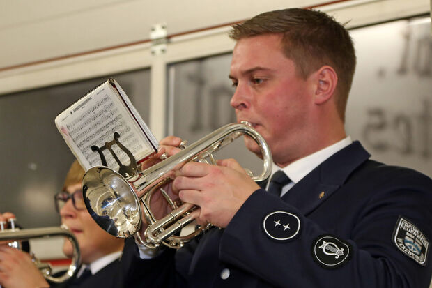 Hauptmusikzugführer Raphael Wrede ARCHIVFOTO: ANDREAS DUNKER