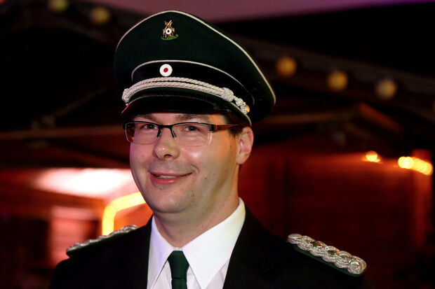 Wimberns Schützenhauptmann Alexander Schüpstuhl ARCHIVFOTO: ANDREAS DUNKER