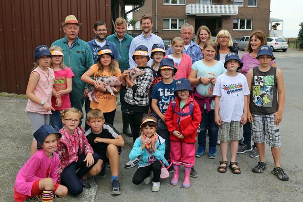 Ferien auf dem Bauernhof: Allerdings nur für ein paar Stunden. FOTO: CARINA WESTERWELLE
